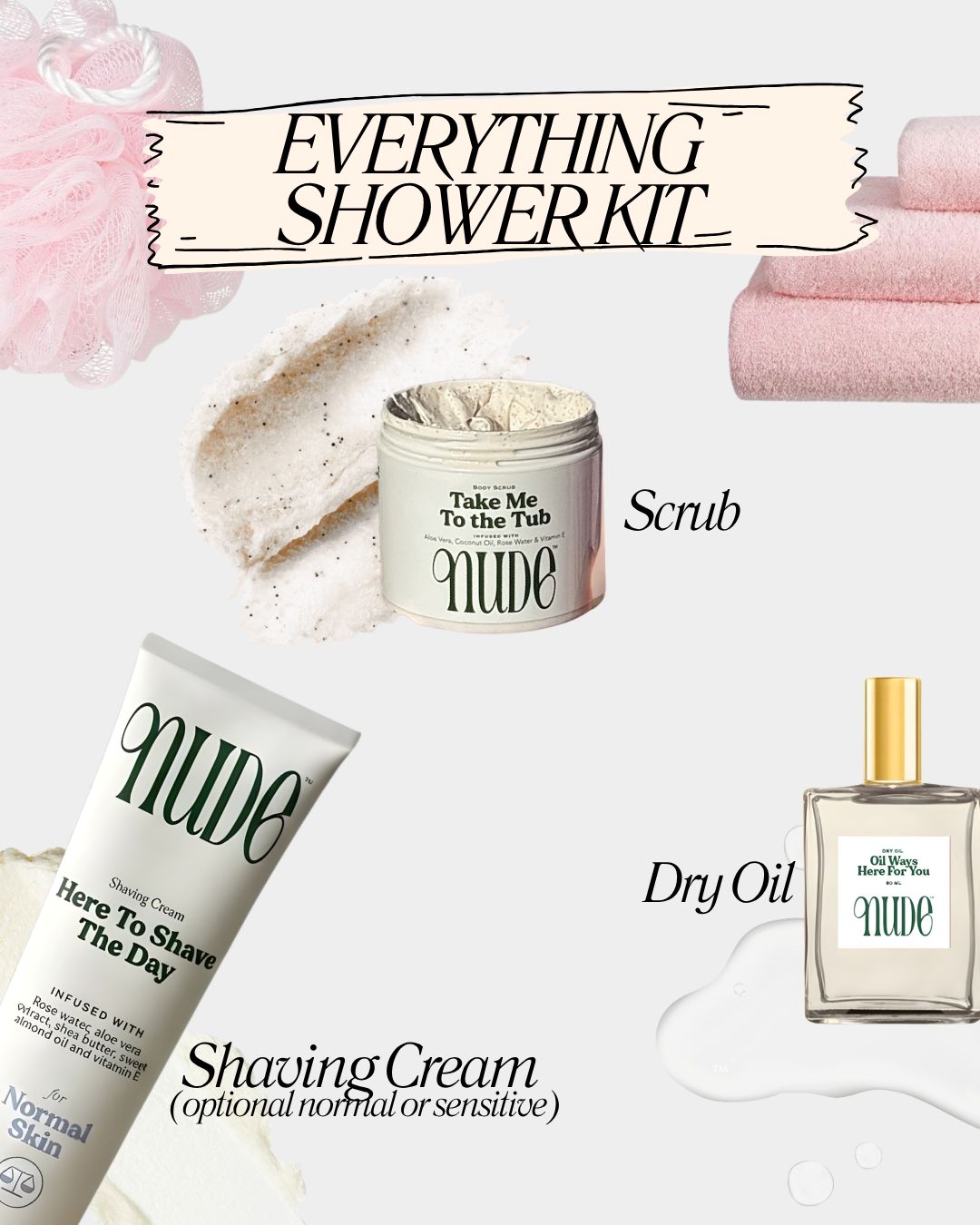 Everything Shower Kit